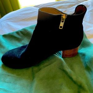 Anthropologie Statement Heel Boots